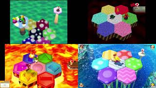 Evolution of Mario Party 1 Minigames (N64 to 3DS to Switch) [1998-2021]