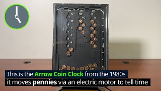 Coin Clock by Arrow Industries from the 1980s ► Gadgetify screenshot 4