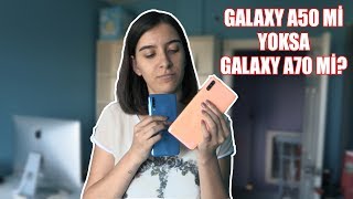 Kizlara Sorduk Samsung Galaxy A50 Mi̇ A70 Mi̇?