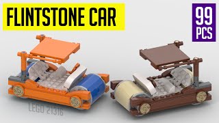 A Flintstne Car With Only 99 Pieces From Lego 21316 Jabbadabbadooo 141
