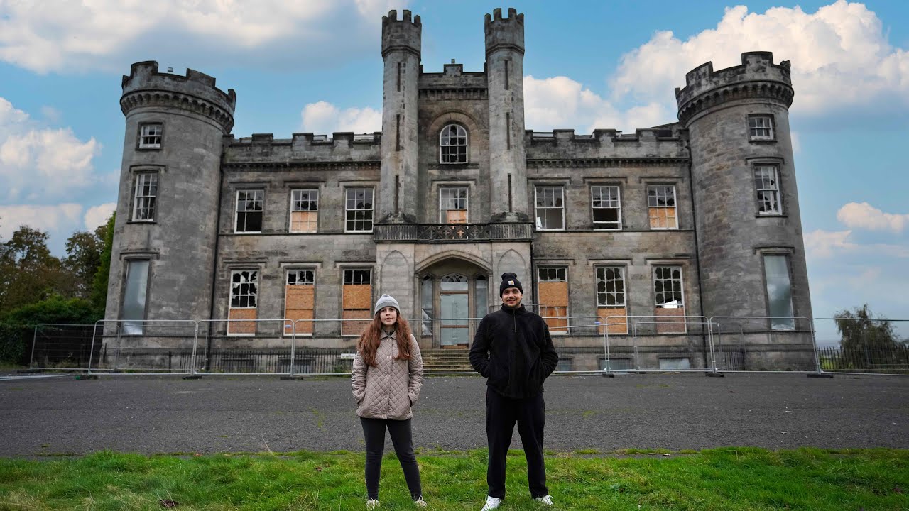 Исследуем ЗАБРОШЕННЫЙ сказочный замок в Шотландии! — Airth Castle Hotel & Spa