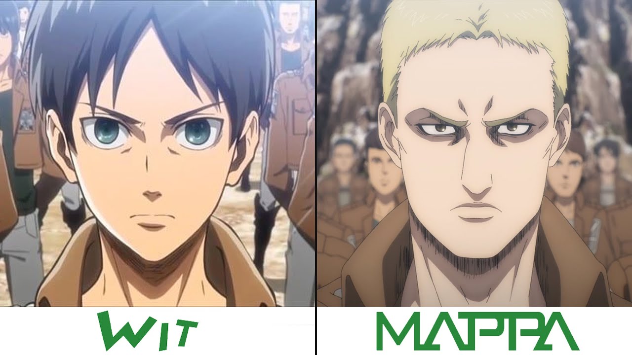 Featured image of post Aot Characters Wit Vs Mappa Mappa studio is better than wit when it comes to attack on titan i know it s only seven episodes into mappa s attack on titan but the character models are better more faithful to the manga the animation