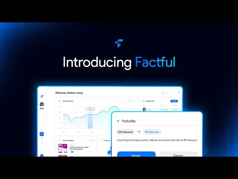 Factful: Integrated AI Writing Assistant and Environment video preview 2