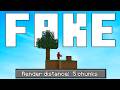 I faked minecrafts most popular challenge to prove a point