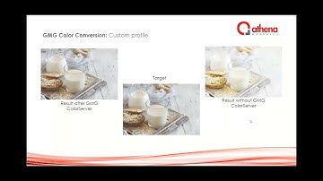 GMG ColorPlugin Best Practices presented by Athena Graphics - Part 2: ColorConversion