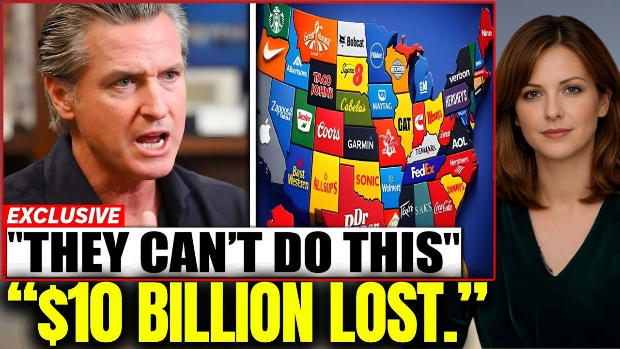 Governor of California LOSES IT After Texas Steals 300 Companies Across State