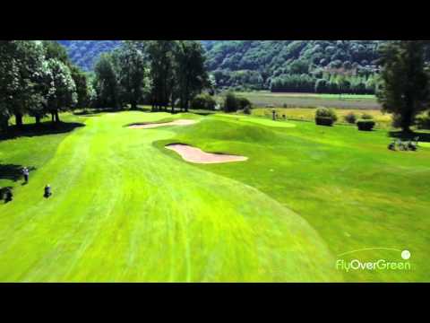 Golf De Grenoble Charmeil - drone aerial video - Le Niblick - Hole#05