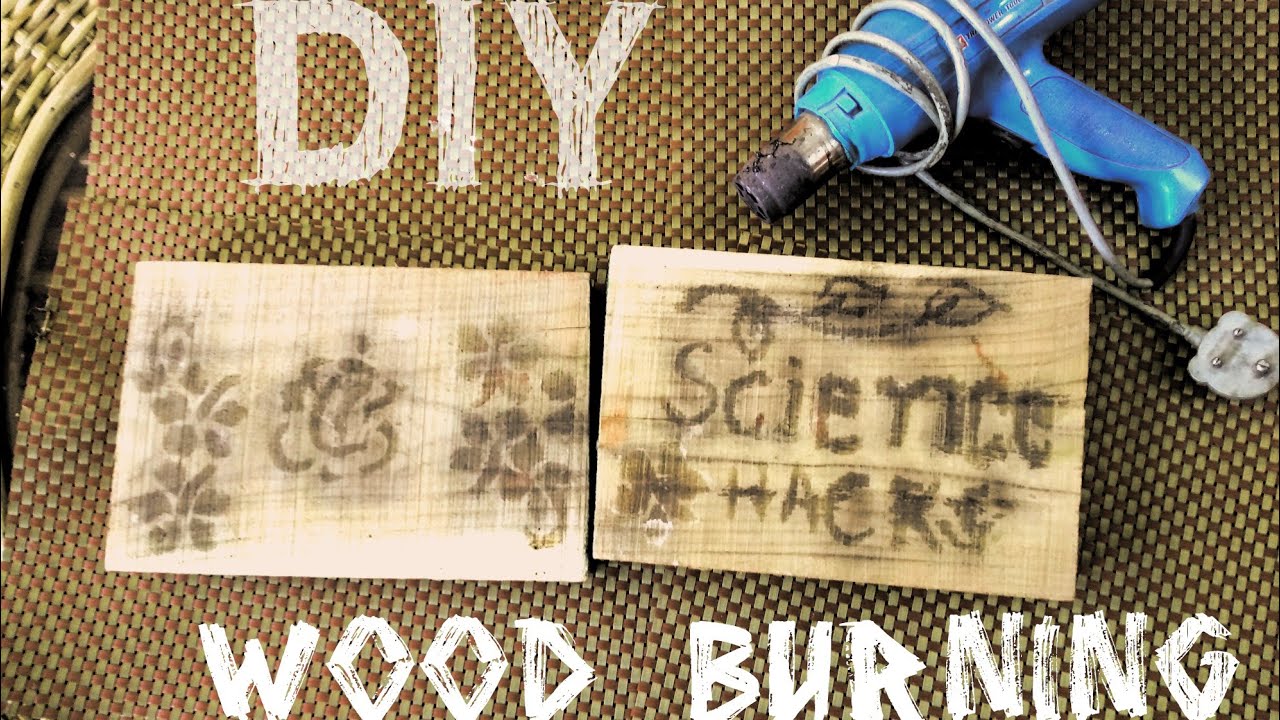 DIY WOOD BURNING USING AMMONIUM CHLORIDE 