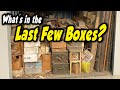 What's in the LAST FEW BOXES from the $5,000 Dusty Trunks locker bought at the storage auction?