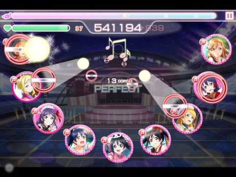 ラブライブ！ スクフェス 僕らは今のなかで [MASTER] AC譜面をやってみます！