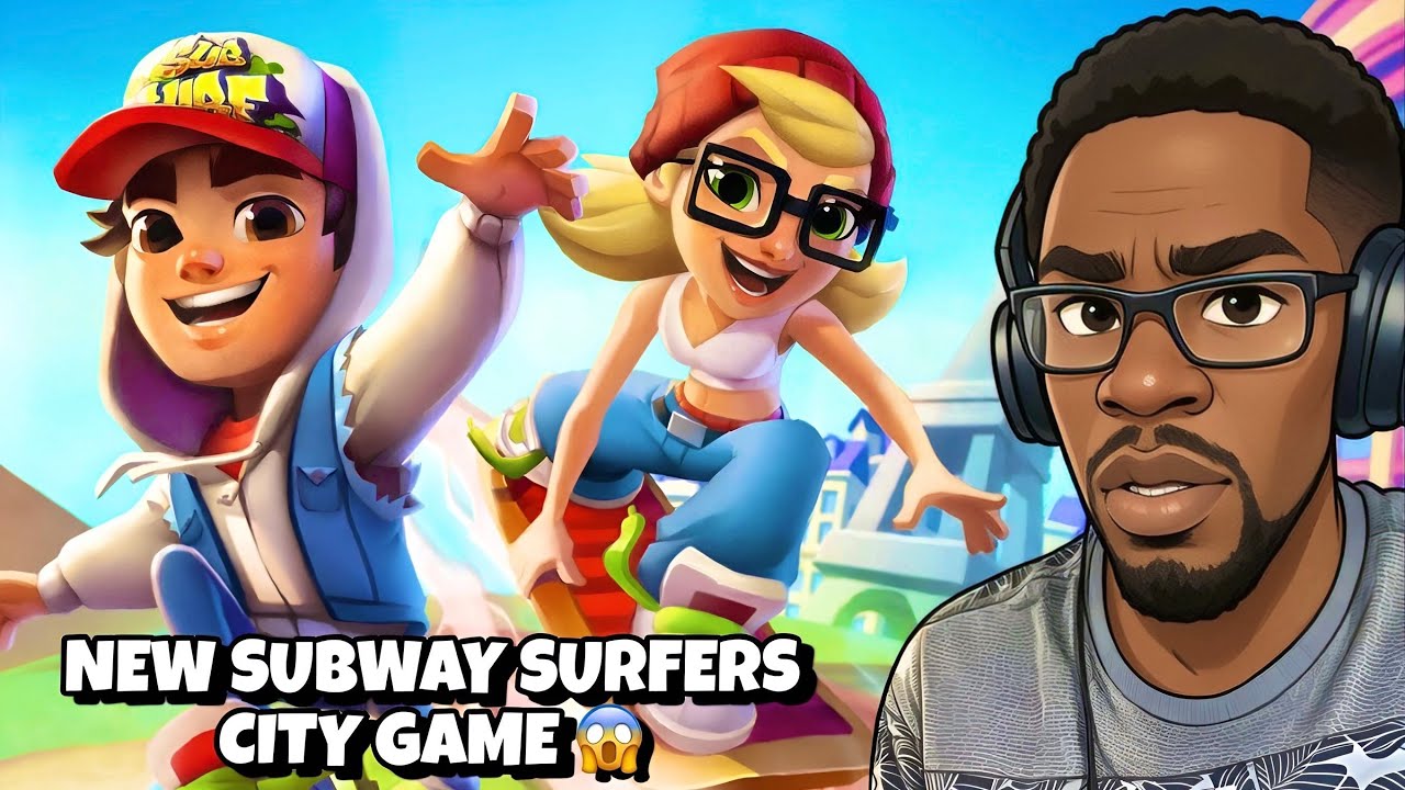 Трейлер к новой игре Subway Surfers City (реакция)