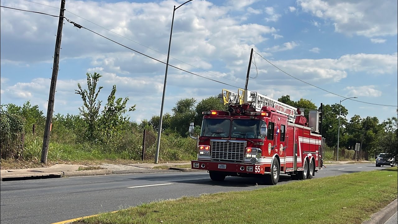 Ladder 55 responding for an assault 