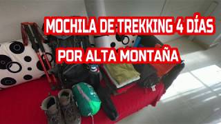 Cómo preparar una mochila para la montaña