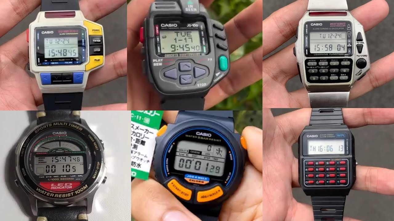 CASIO S007 80s ”Old Casio” Mod108 ビンテージ CASIO S007 Vintage 1980s Old Casio Marlin Mod 108 Stainless