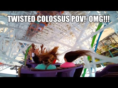 Wideo: Recenzja Twisted Colossus w Six Flags Magic Mountain