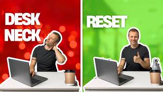 10-Minute Desk Reset to Fix Neck Pain (No Mat Required)