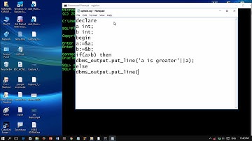 PL/SQL Hello World Program | how to run PL SQL program | OrientBits