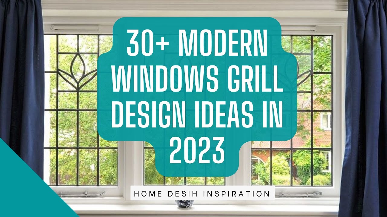 Modern Window Grill Design Ideas For Your Home  Design Cafe