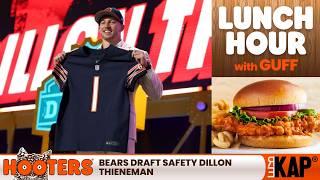 🍔 REKAP ® Lunch Hour: Chicago Bears draft S Dillon Thieneman #25, what's next in Rounds 2 &amp; 3?