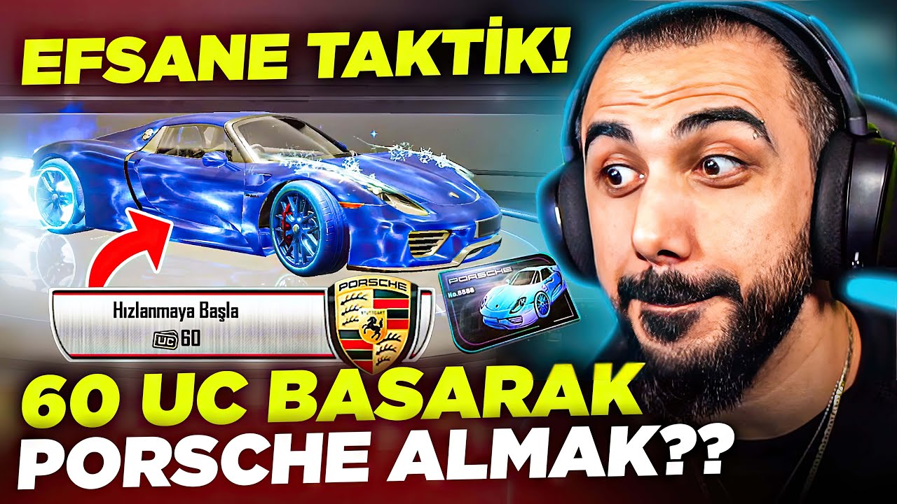 60 UC HARCAYARAK PORSCHE ÇIKARMA TAKTİĞİ!! 😱 (MUTLAKA DENEYİN!) | PUBG MOBILE