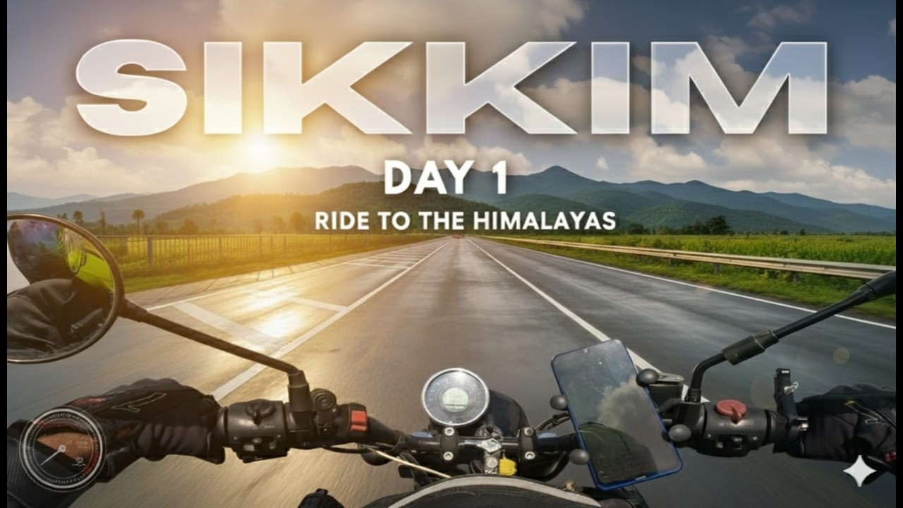 Burdwan to Siliguri | New Route Update | Sikkim Ride day 1 | Backpacker Subha| Ep 1