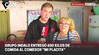 Grupo Indalo Entregó 600 Kilos De Comida Al Comedor 