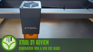 Review of xtool D1 laser and comparison with a K40 CO2 laser