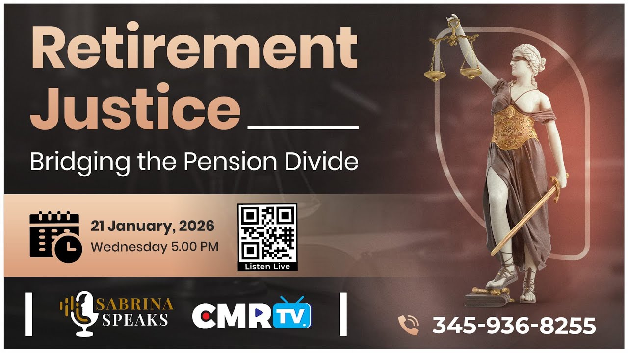 Sabrina Speaks: Retirement Justice: Bridging the Pension Divide 📱