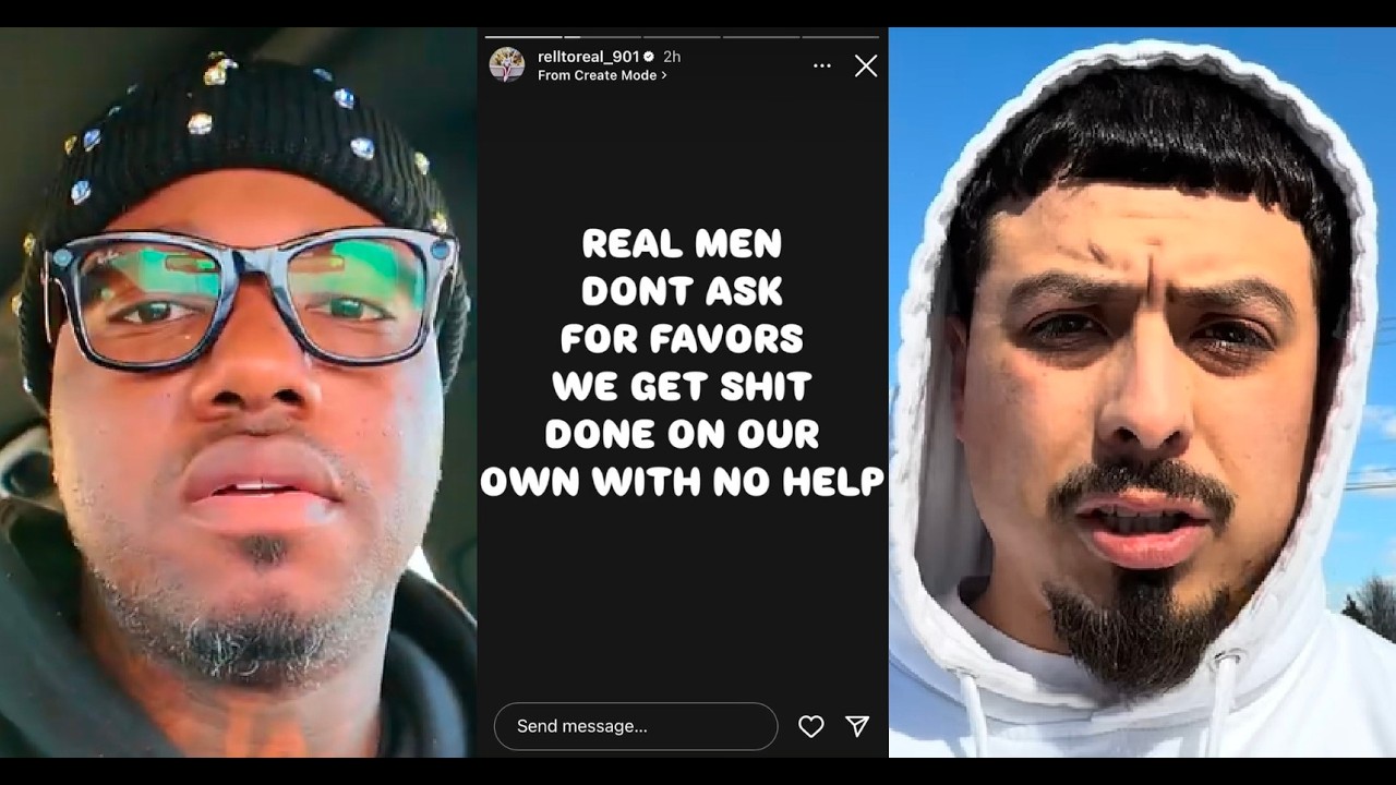 RELL TO REAL TOOK A "BIG DUMP" ON CJ ON 32's & MARTY MAR?!