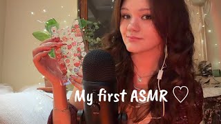 My first ASMR video 