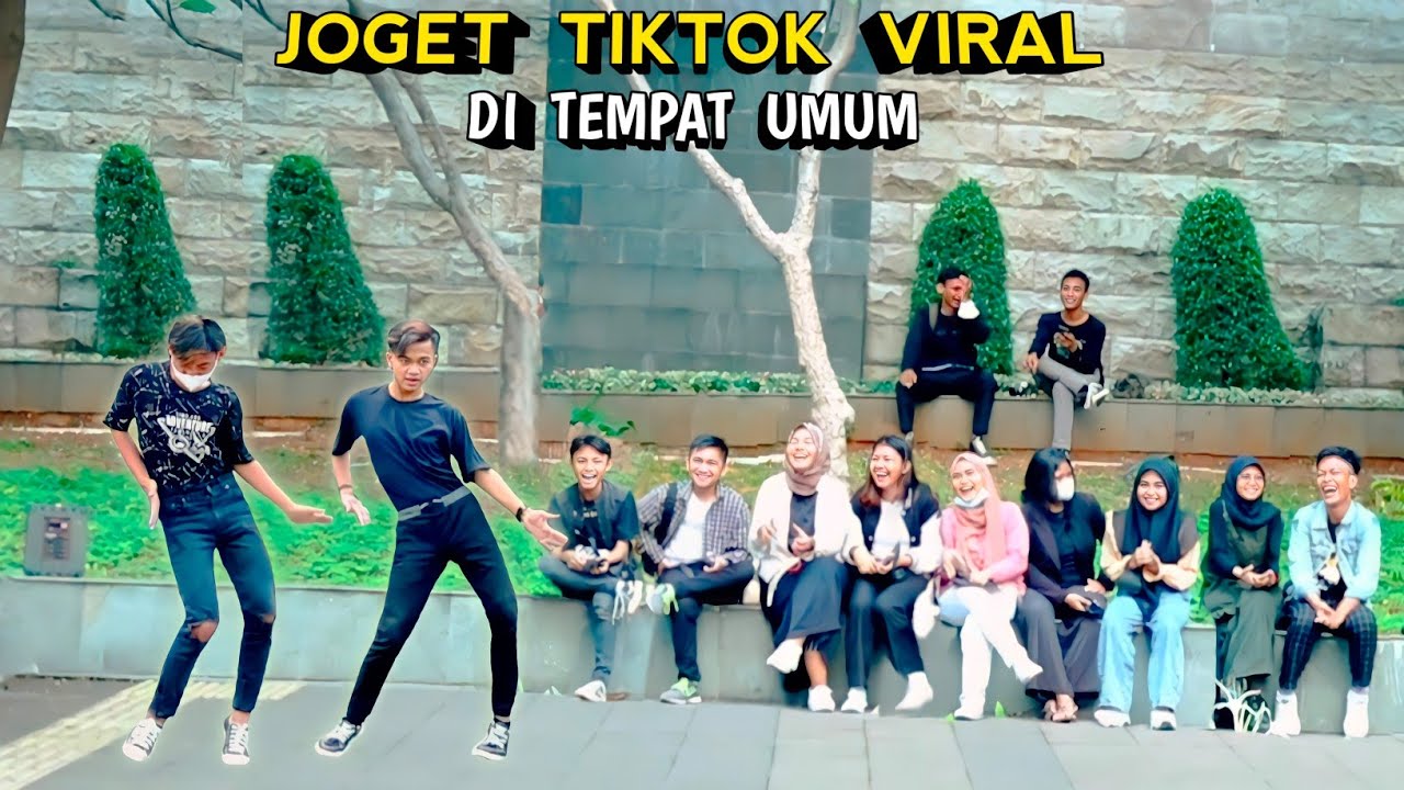 JOGET TIKTOK VIRAL DI TEMPAT UMUM.. NGAKAK PARAH