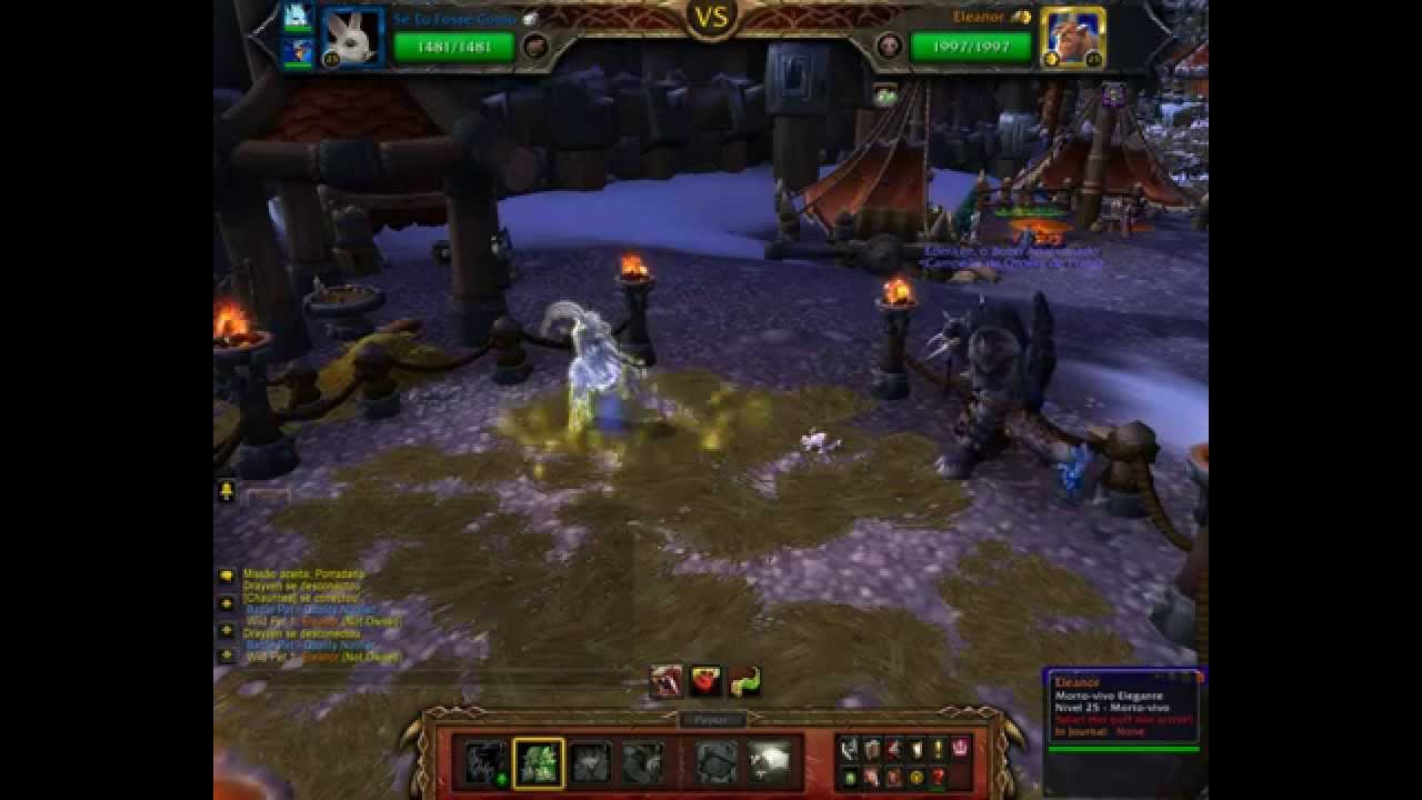 Derrotando Eleanor( Batalha de Mascotes - World of Warcraft)