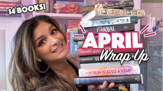 i read 14 mediocre books in april // wrap up
