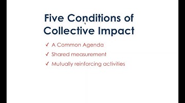 Achieving Measurable Collective Impact with Results-Based Accountability - Backbone Support