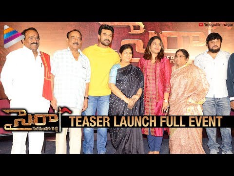 Sye Raa Narasimha Reddy Teaser Launch Full Event | Chiranjeevi | Ram Charan | Surender Reddy