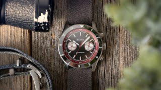 Heitis Chronograph V2 ST19 Video Review - Watch Clicker
