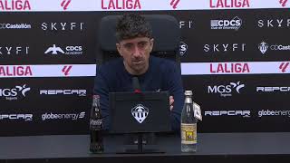 Pablo Hernández: We have to keep our feet on the ground and savor this positive momentum