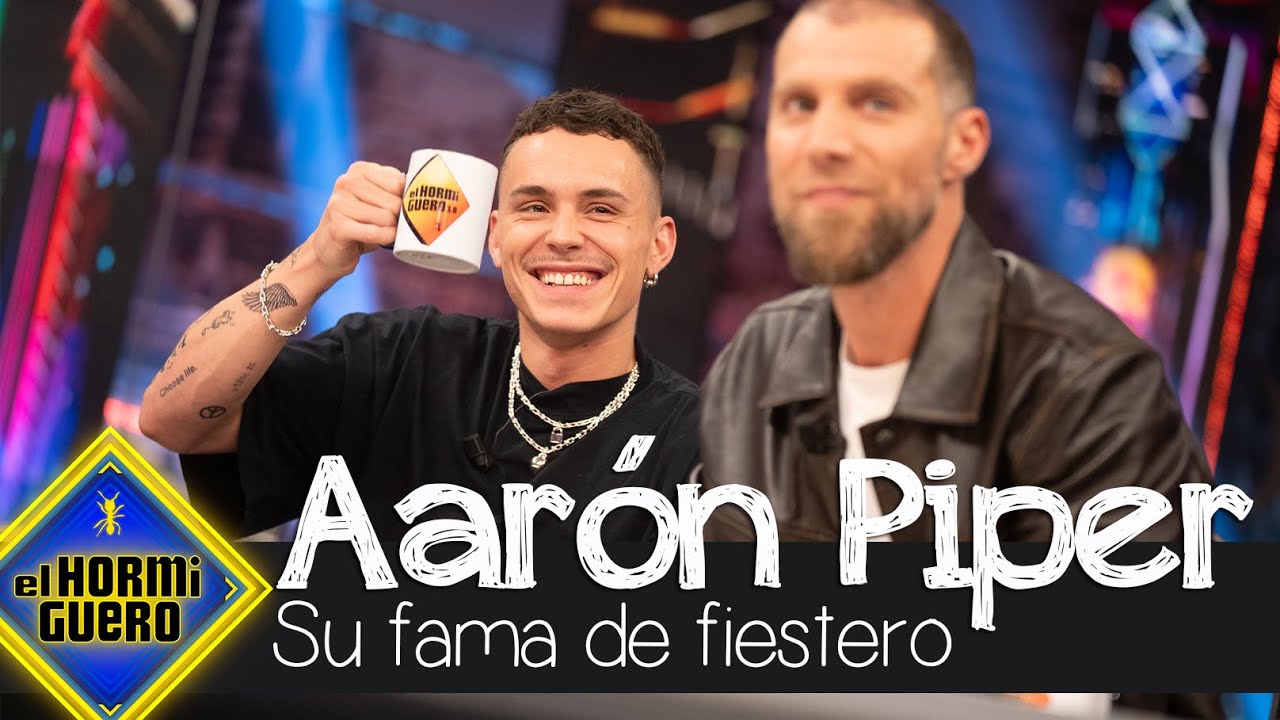 Arón Piper responde a su fama de fiestero - El Hormiguero