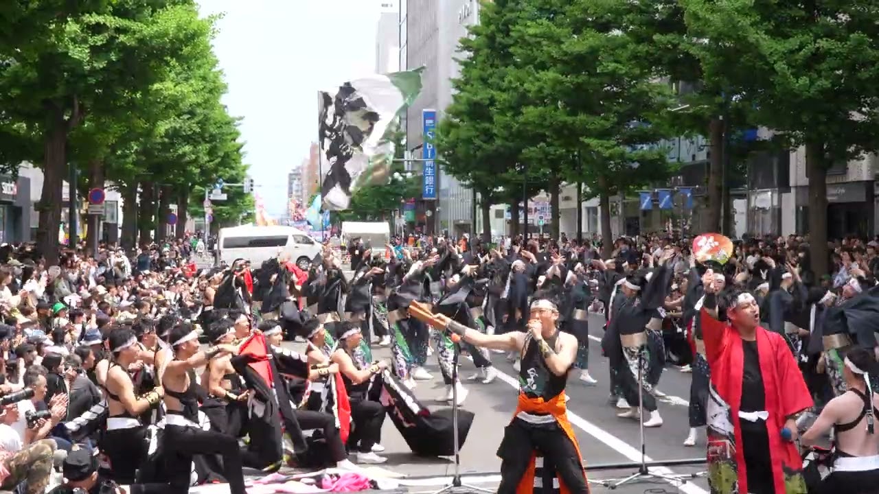 【4K】 笑゛｜一丸（第34回 YOSAKOIソーラン祭り 2025/三越前）