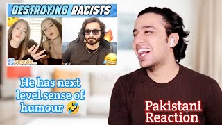 Omegle But I Destroy Racist People | Pakistani Reaction On Jimmy 7 Omegle Video | Re-Actor Ali