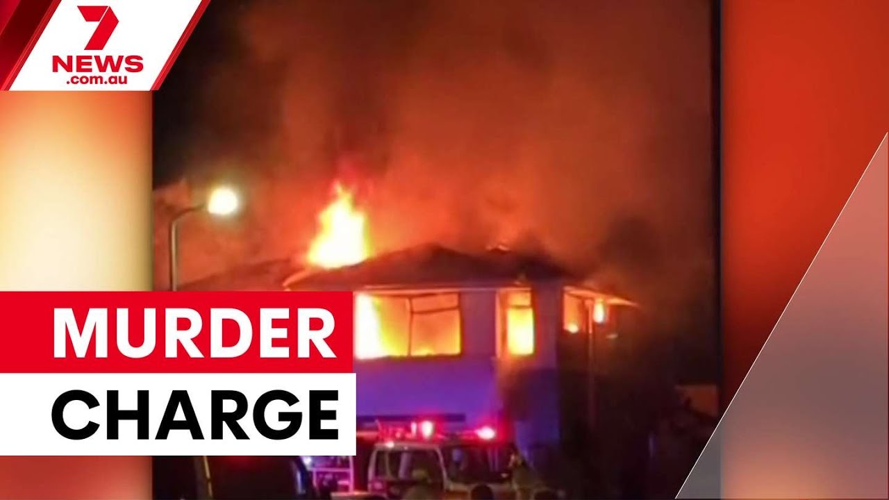 Woman charged with murder over Clyde North fire | 7NEWS - YouTube