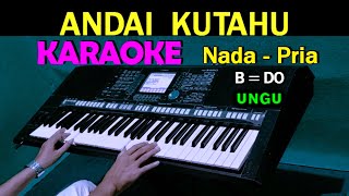 Download lagu Andai Kutahu - Ungu  Karaoke Nada Pria, Hd Mp3 Video Mp4