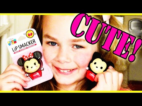 Disney Tsum Tsum Lip Smacker | Kids Makeup Toy Review
