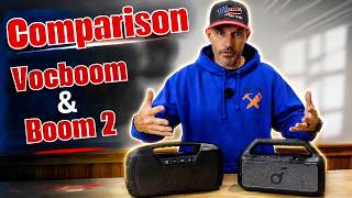 Comparison video VocBoom and Soundcore boom 2
