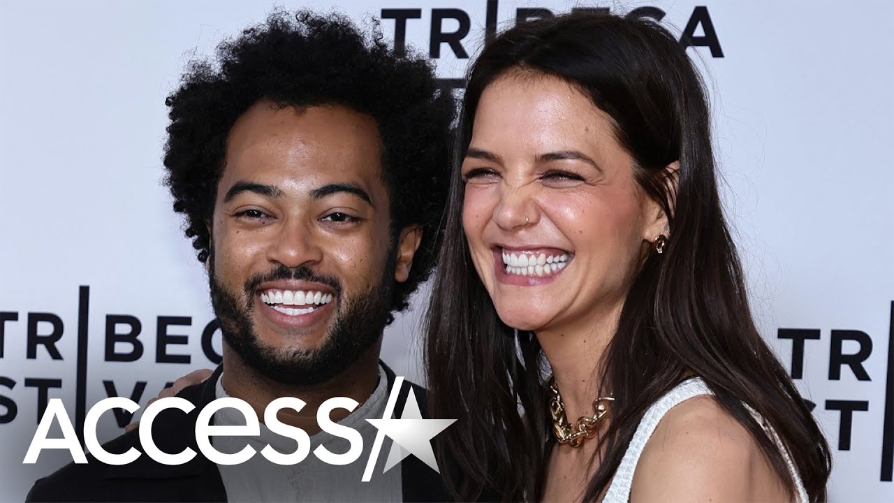 Katie Holmes & Bobby Wooten III SHOW PDA On Red Carpet Date Night