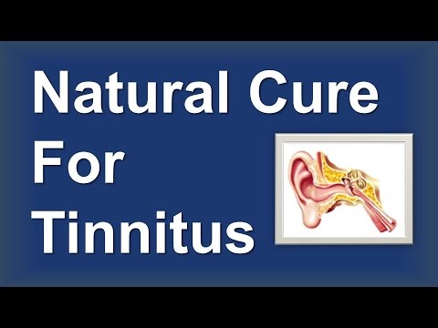 What is a natural cure for tinnitus?