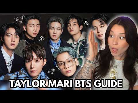 MY FIRST TIME LEARNING ABOUT BTS! | Taylor Mari Guide Reaction!