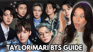 MY FIRST TIME LEARNING ABOUT BTS! | Taylor Mari Guide Reaction!