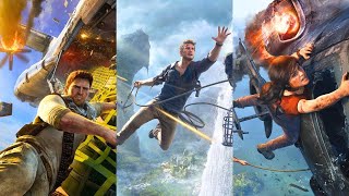 All The Most Insane Moments In Uncharted Games