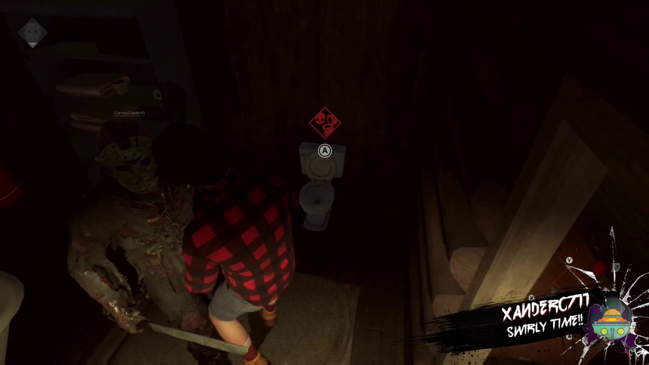 Friday the 13th: The Game - Jason Gives a Swirly